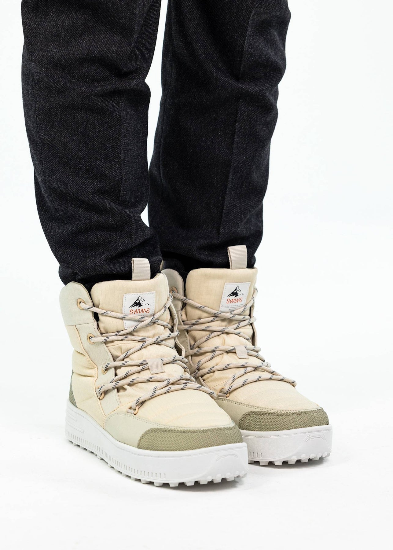 Snow Runner Mid - Sand/Off White