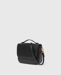 Logo Messenger Crossbody Bag - Svart