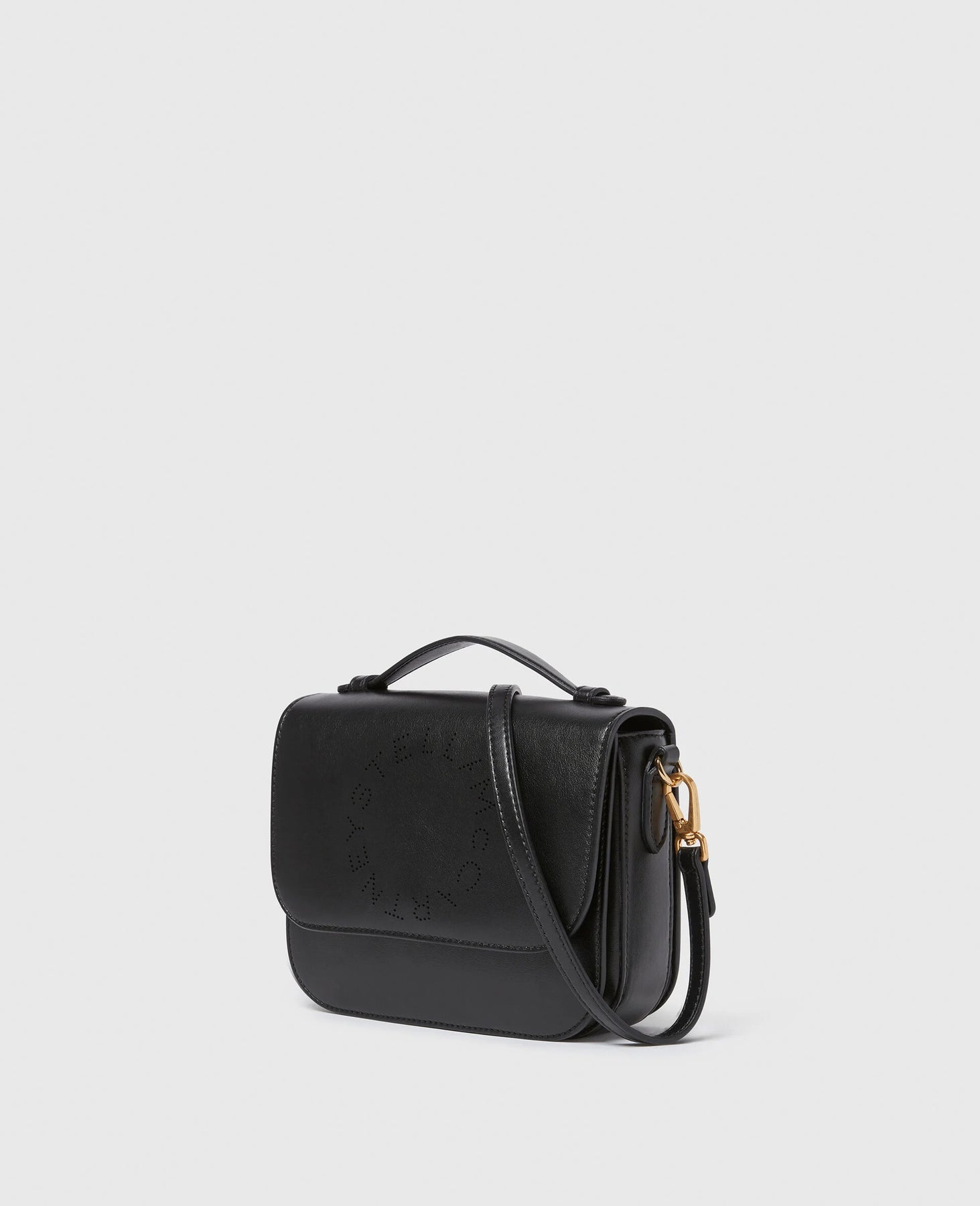 Logo Messenger Crossbody Bag - Svart