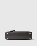 Ryder Ostrich Shoulder Bag - Slate