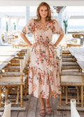 Sylvie Dress - Peach Parfait