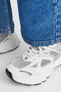 Marathon Runner - White/Silver