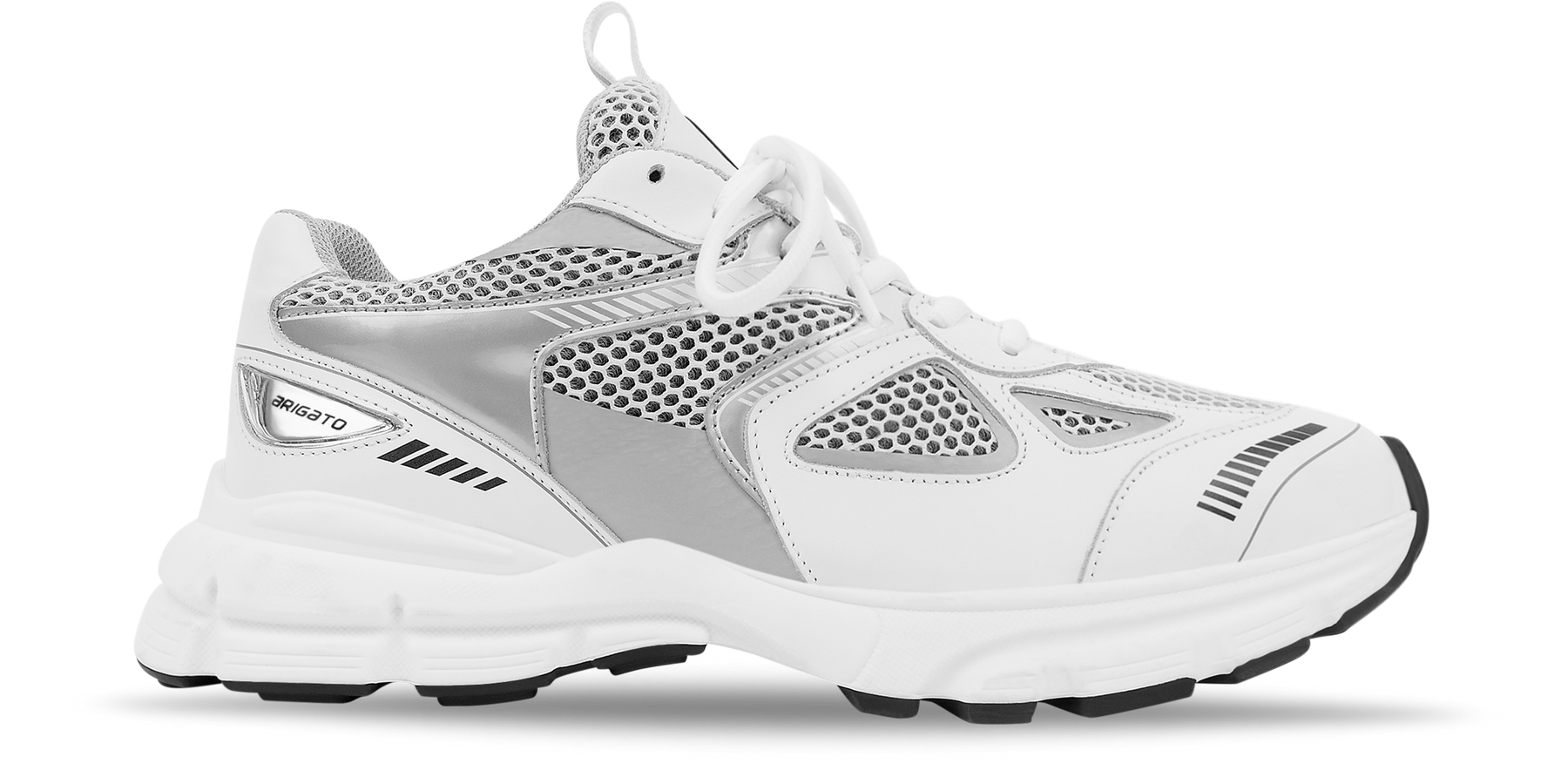 Marathon Runner - White/Silver
