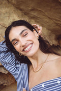 The Square Halsband - Guld
