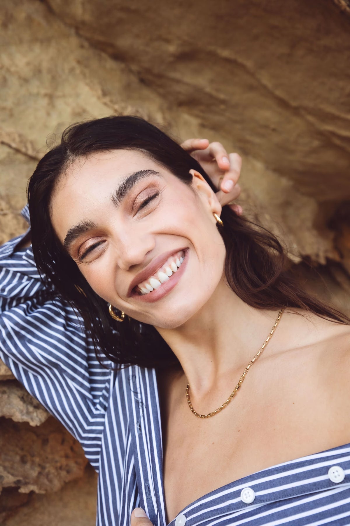 The Square Halsband - Guld