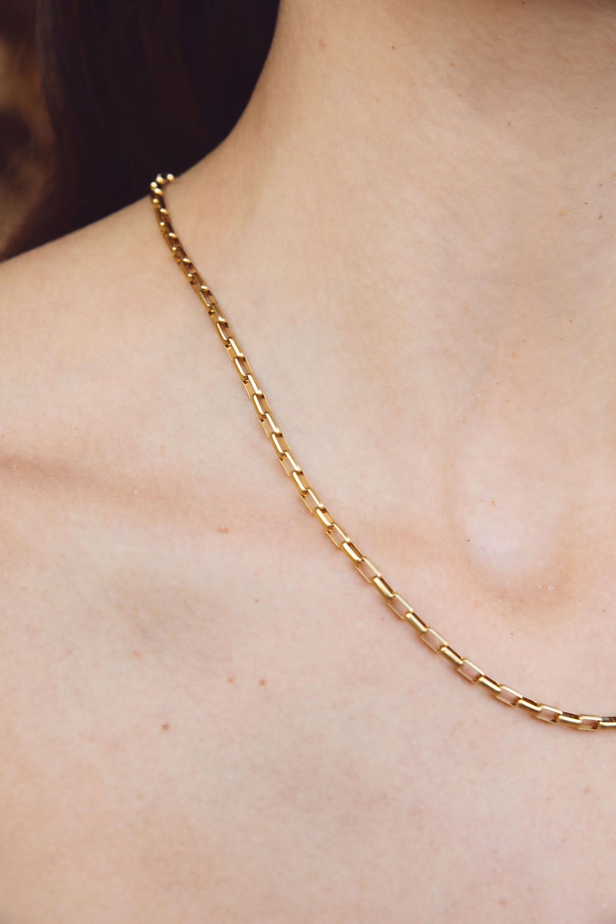 The Square Halsband - Guld