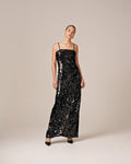 byTiMo Sequins Strap Dress - Svart
