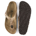 Birkenstock Gizeh Oiled Leather Regular - Tobacco Brown
