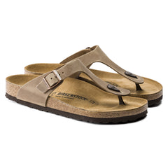 Gizeh Oiled Leather Regular - Tobacco Brown