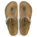 Birkenstock Gizeh Oiled Leather Regular - Tobacco Brown