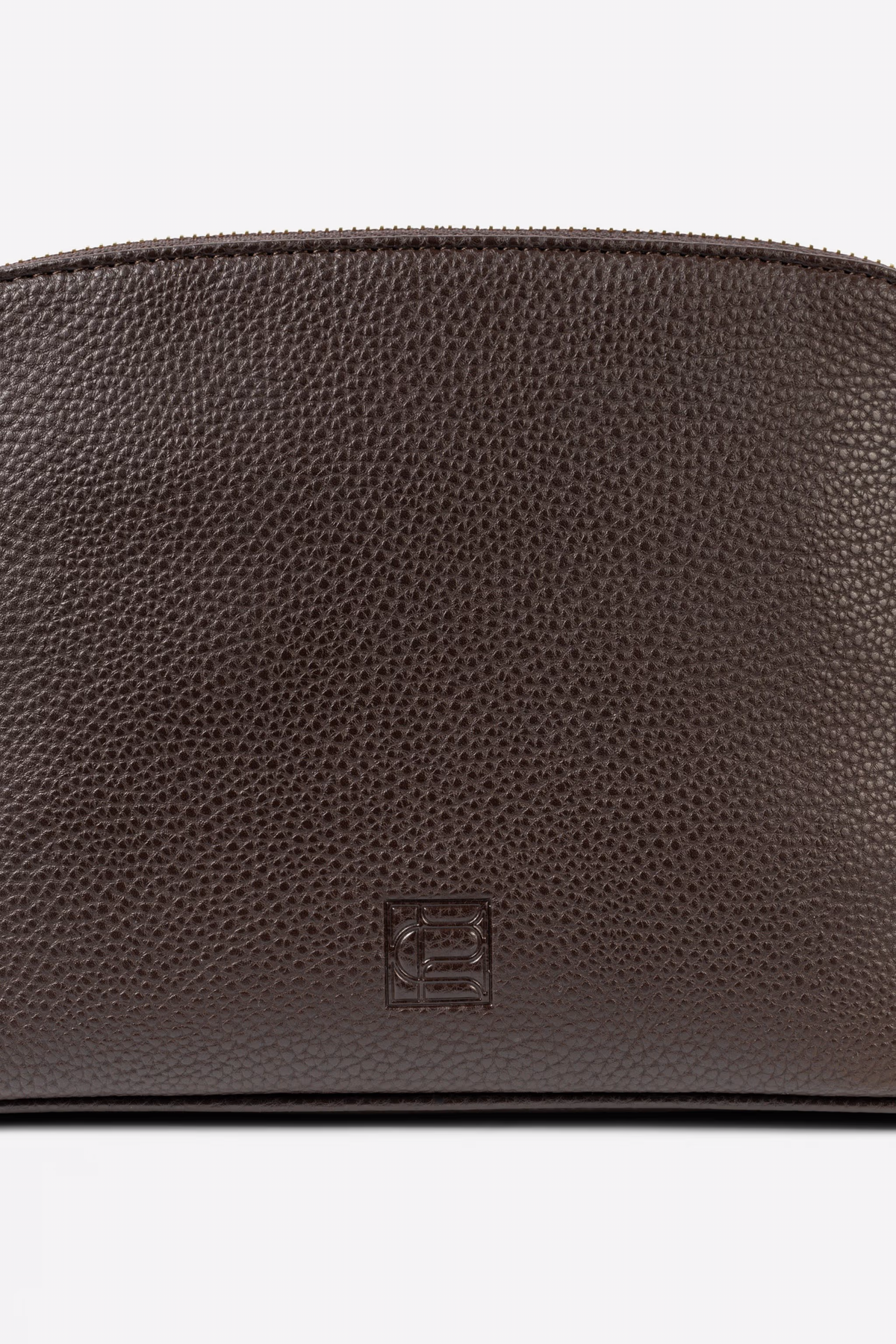 Cosmetic Pouch Large - Mörkbrun