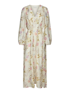 Silfi Vintage Flower Dress - Off White