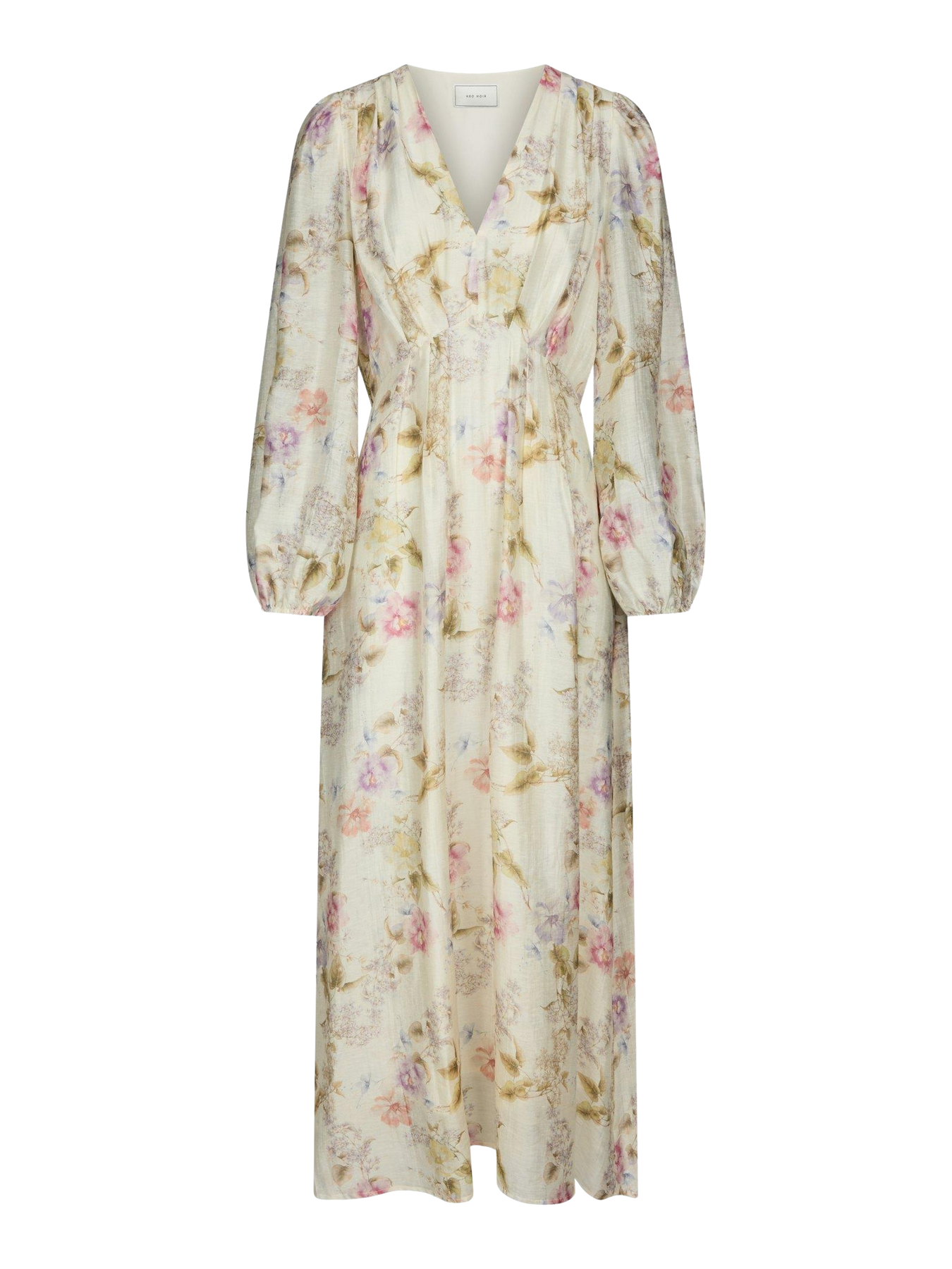 Silfi Vintage Flower Dress - Off White