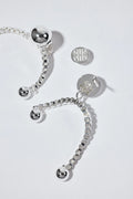 Tiny Solar Studs - Silver