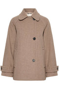 ThoraIW Minona Coat - Sandy Grey Melange