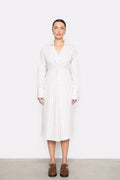 Livia Dress - Cream Stripe