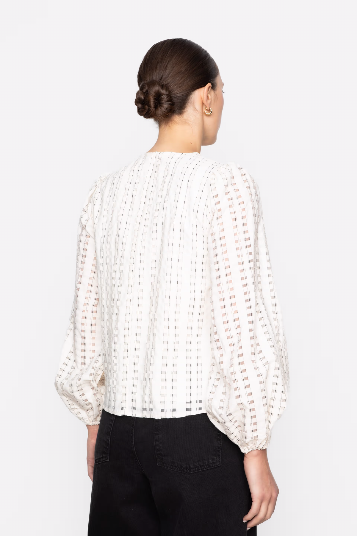 Rina Blus - Cream Check