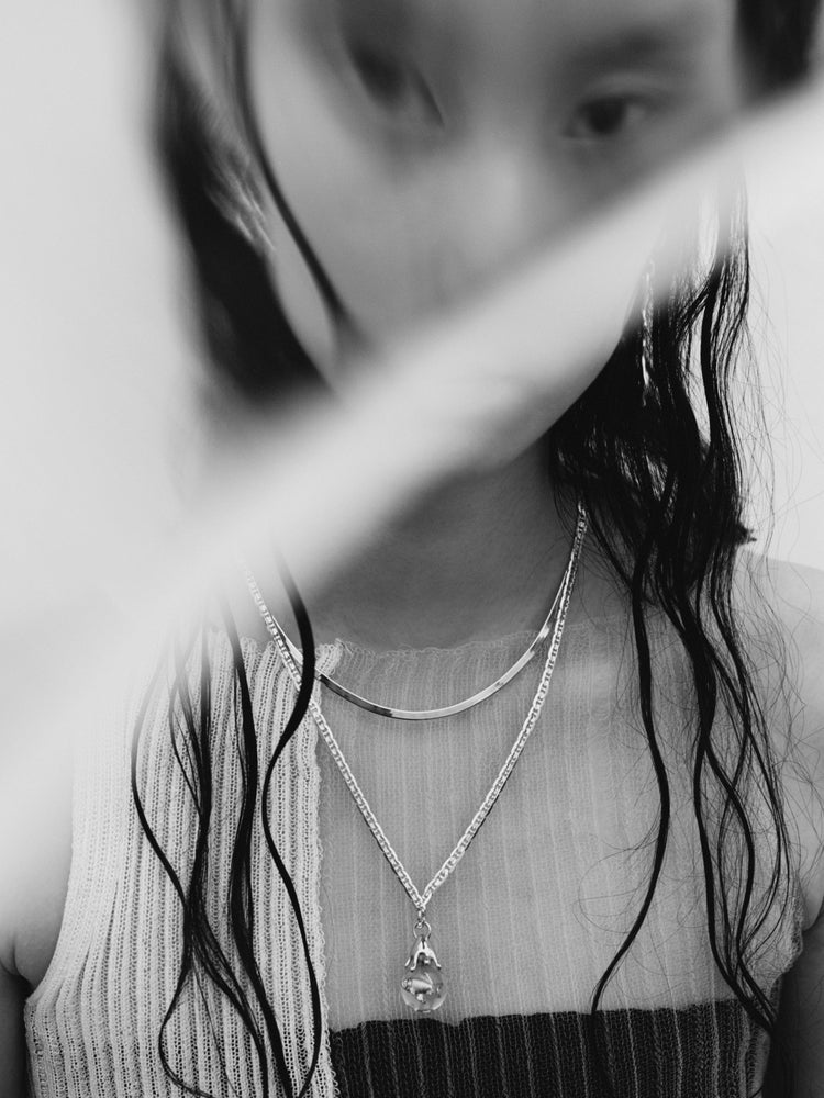 Carlo Necklace 50 - Silver