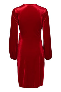 GorielIW Wrap Dress - True Red