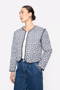 Elvera Jacka - Navy Rosehip Print