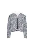 Elvera Jacka - Navy Rosehip Print