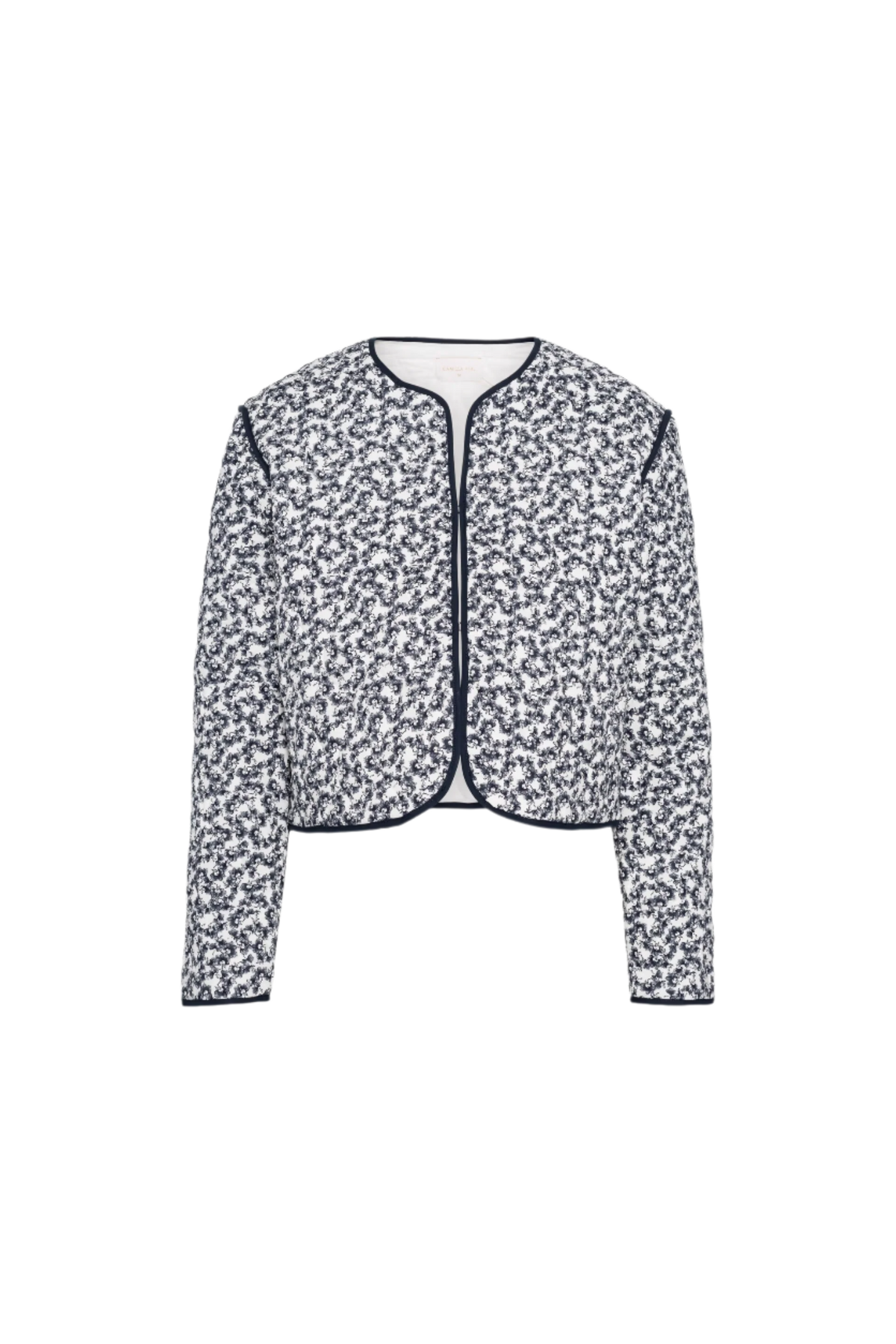 Elvera Jacka - Navy Rosehip Print