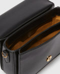 Logo Messenger Crossbody Bag - Svart