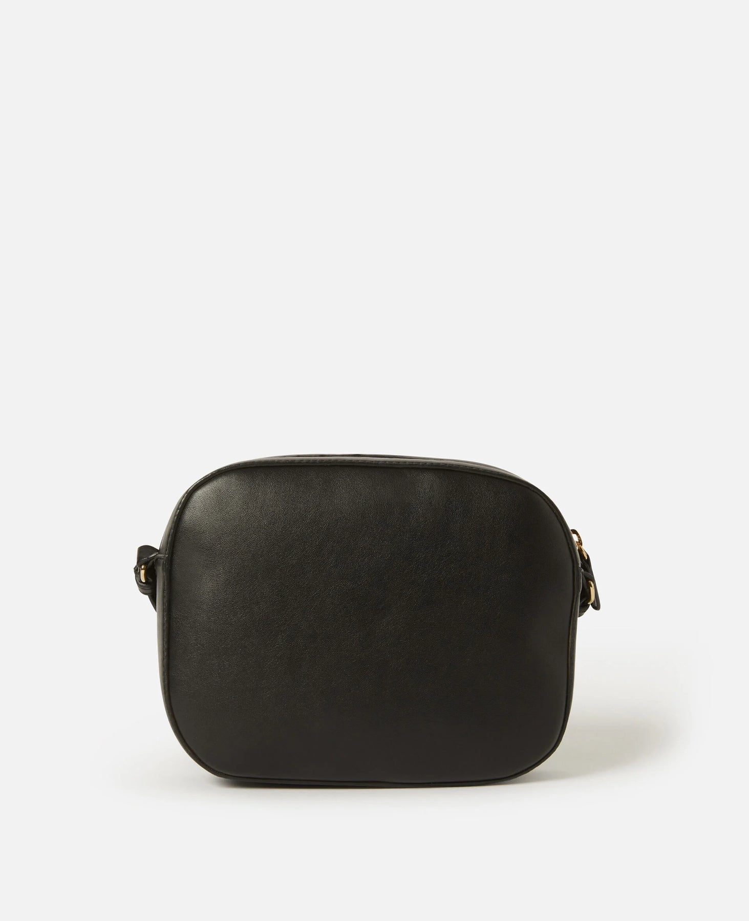 Logo Camera Crossbody Bag - Black
