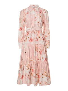 Yasbilla Ls Long Dress - Chintz Rose Billa Aop