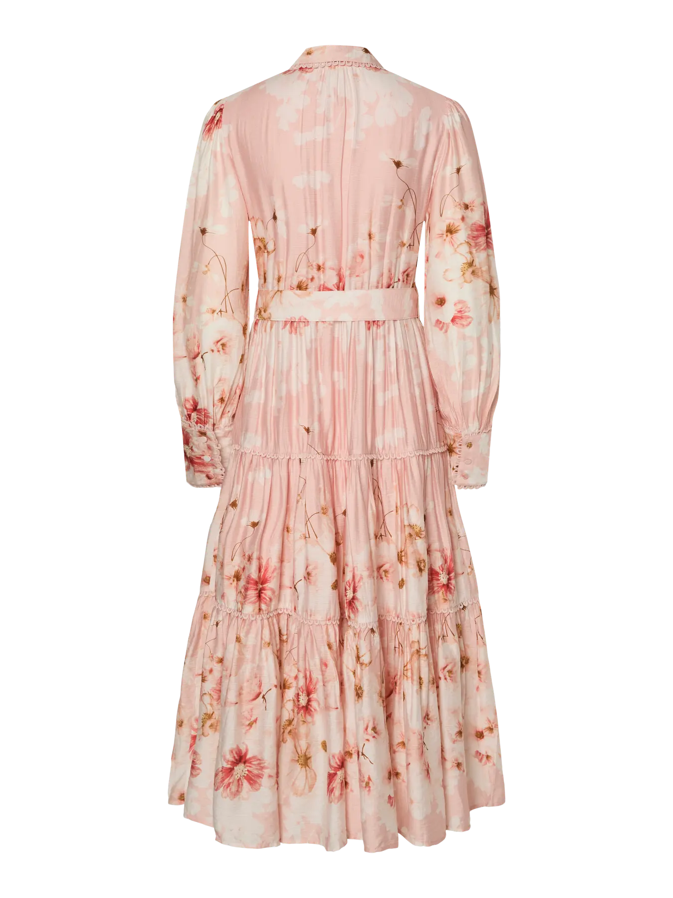 Yasbilla Ls Long Dress - Chintz Rose Billa Aop