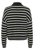 DebbieGZ Pullover - Black/White Striped