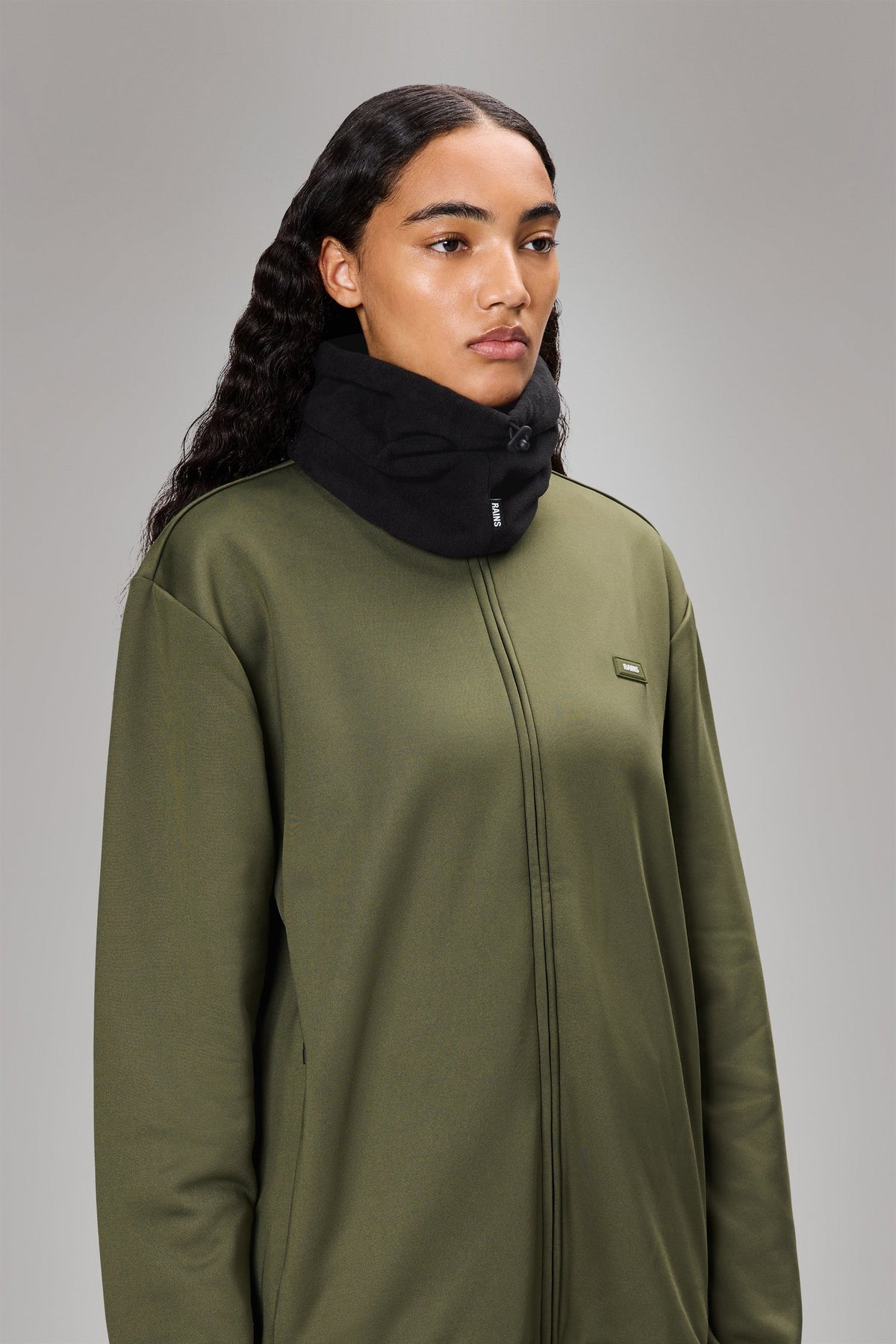 Fleece-tubhalsduk - Svart