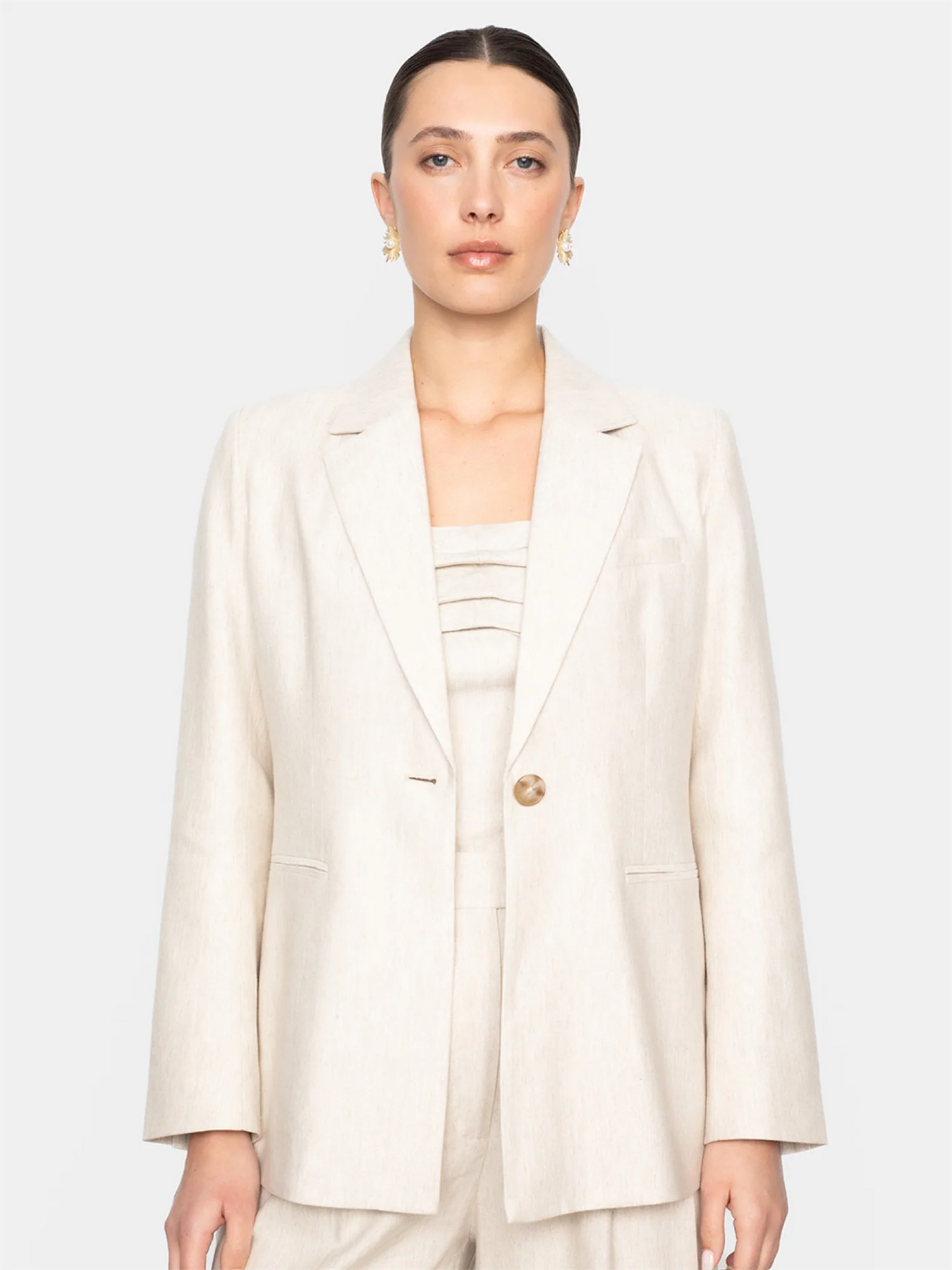 Antonia Blazer - Light Sand Melange