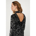 Silla Short Klänning - Silver
