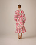 Bohemian Midi Dress - Peonies
