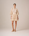Cotton Slub Mini Dress - Vinyl Wallpaper