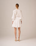 Cotton Slub Mini Dress - Perfect White