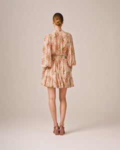 Georgette Mini Dress - Vintage Lilies