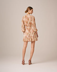 Georgette Mini Dress - Vintage Lilies