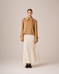 Tailored Caban Jacket - Camel