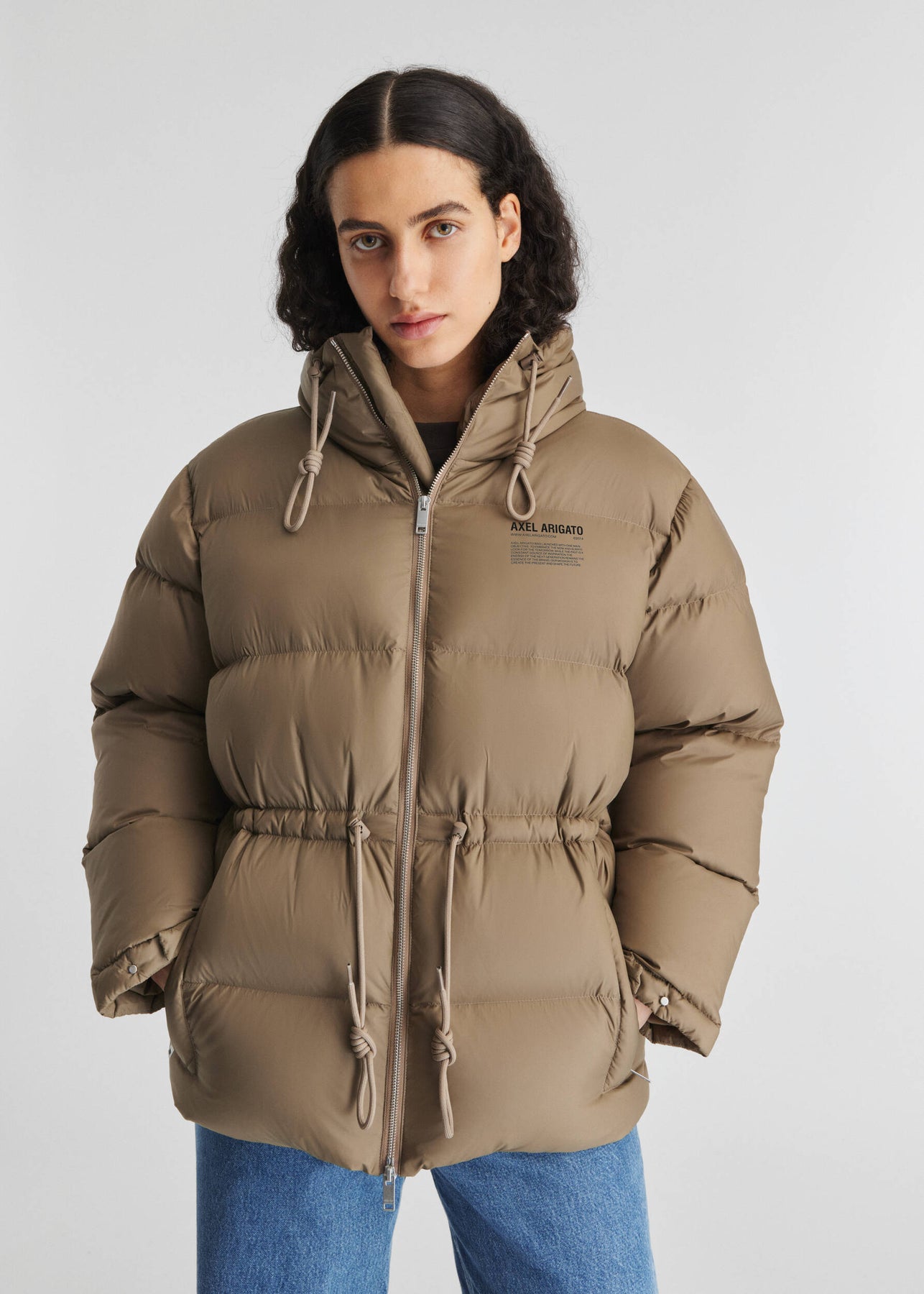 Rhode Puffer Jacket - Coffee