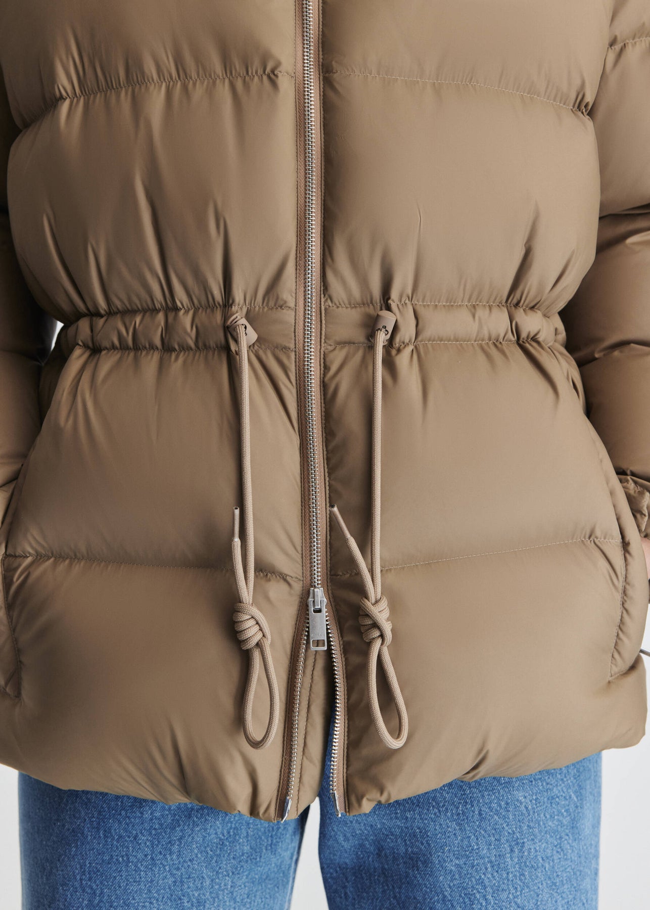 Rhode Puffer Jacket - Coffee