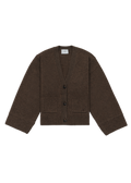 Memory Relaxed Cardigan - Brown