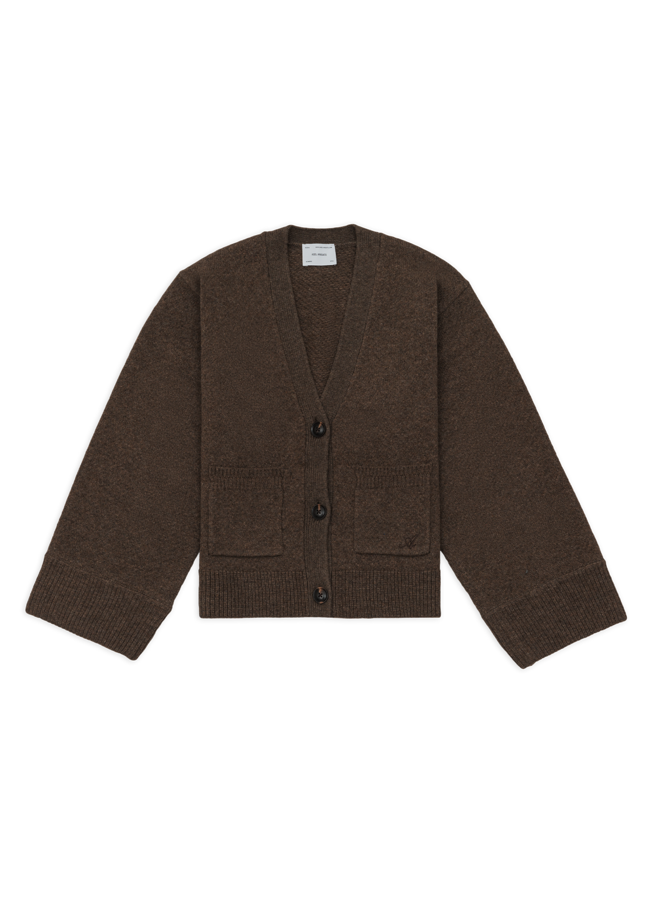 Memory Relaxed Cardigan - Brown