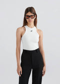 Signature Tank Top - White