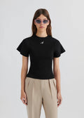 Script A T-Shirt - Black