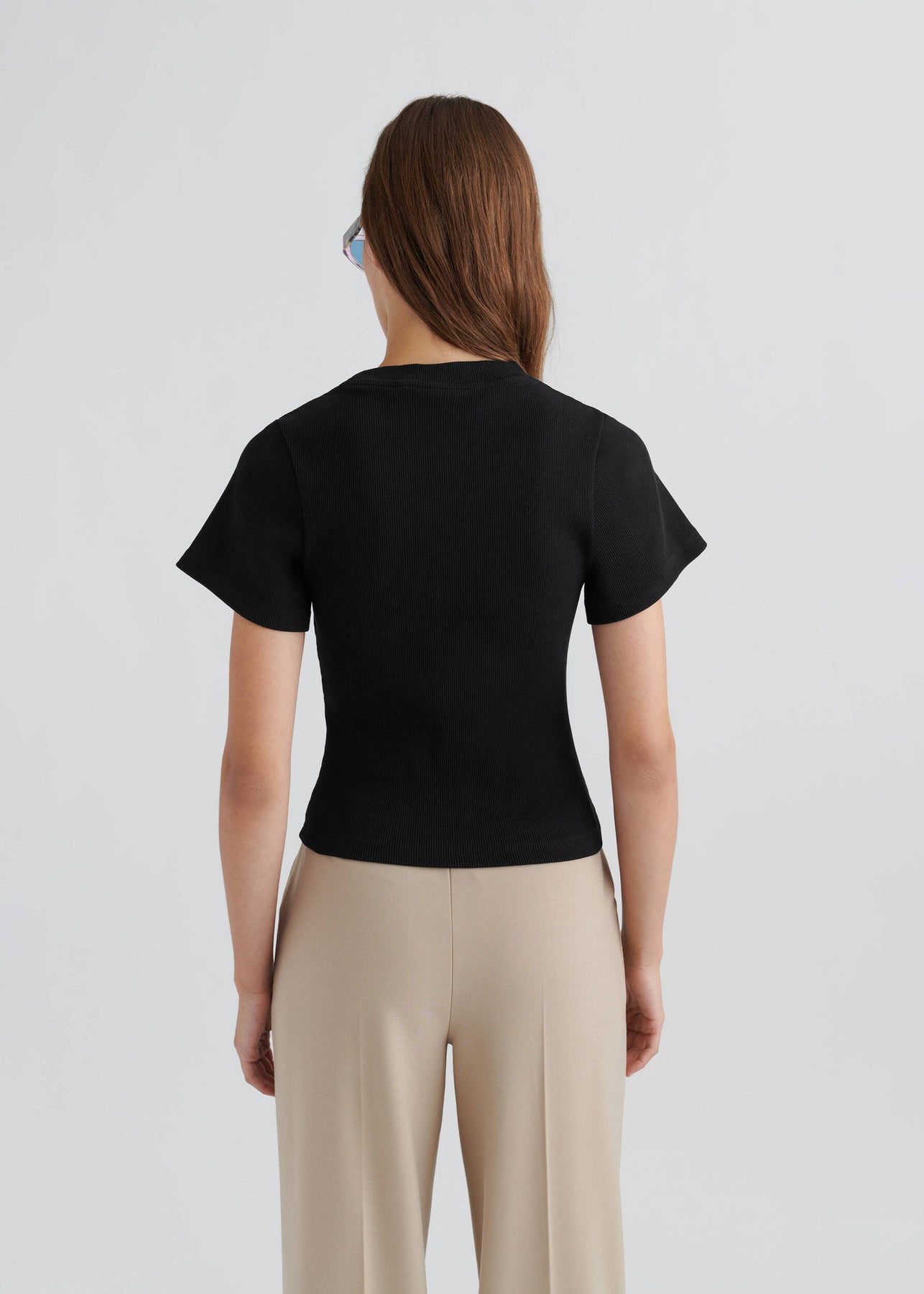 Script A T-Shirt - Black