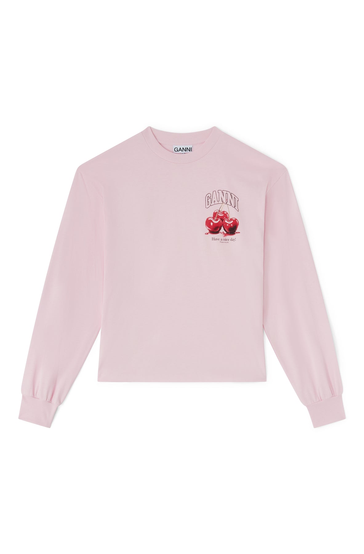 Basic Cotton Jersey Long Sleeve - Chalk Pink