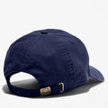 Cotton Canvas Bb Cap Self Backstrap - Peacoat