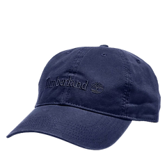 Cotton Canvas Bb Cap Self Backstrap - Peacoat